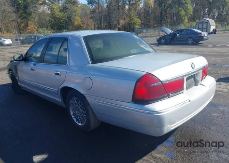 2002 Mercury Grand Marquis Gs from USA, damaged, VIN 2MEFM74W22X657214